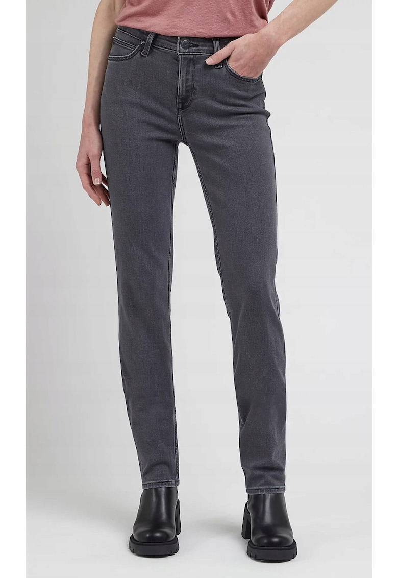 Blugi dama - model Marion - regular fit - gri - bumbac