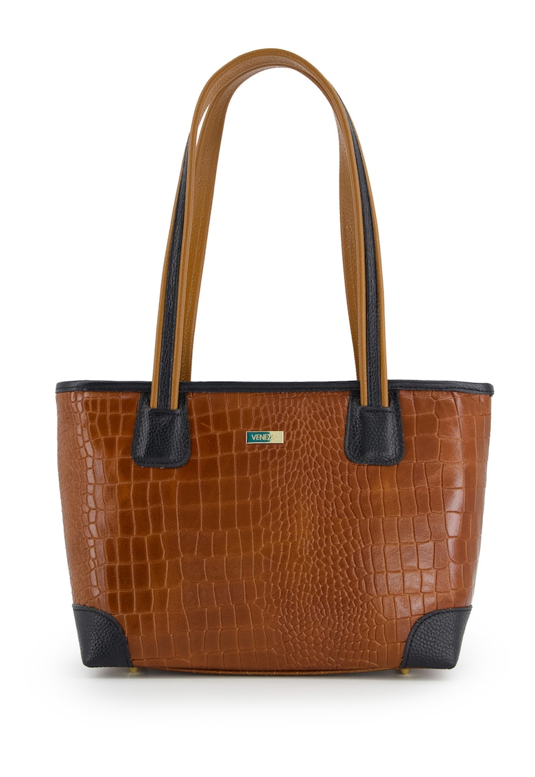 Geanta shopper din piele naturala