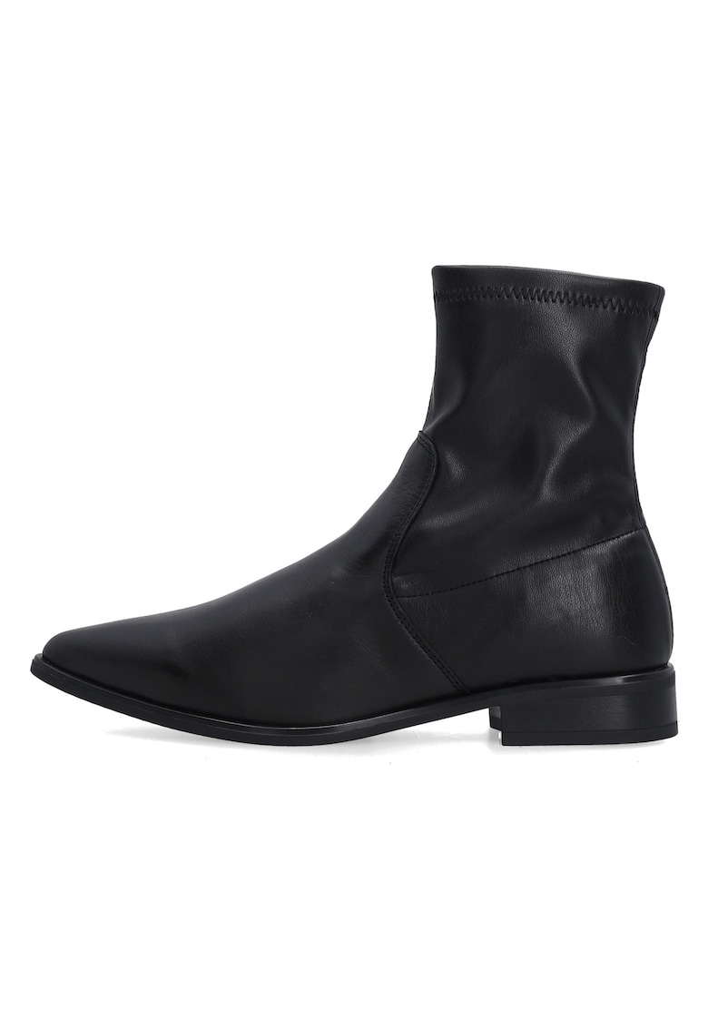 Botine negre cu varf ascutit 00