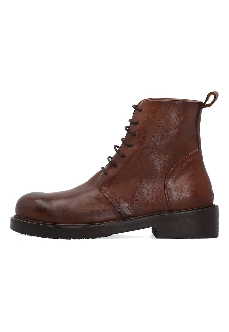 Ghete clasice din piele cu sireturi