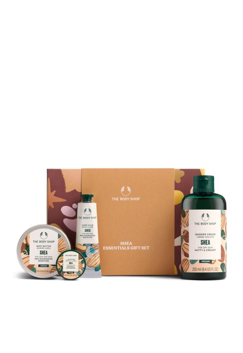 Set Cadou Shea XM25 gel de dus 250ml+unt de corp 50ml+unt de buze 10ml+crema maini 30ml