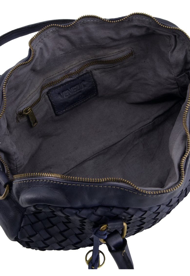 Geanta duffle cu design impletit