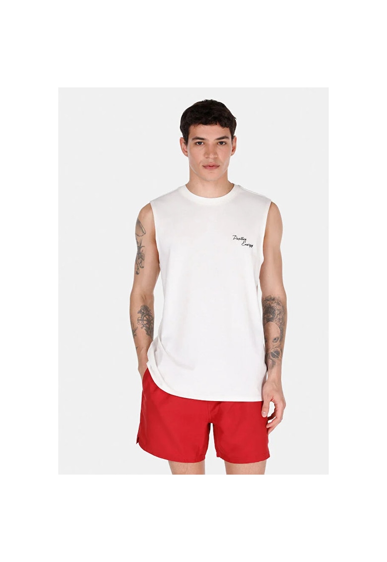 Maiou De Barbati Alb Regular Fit 8684112745312