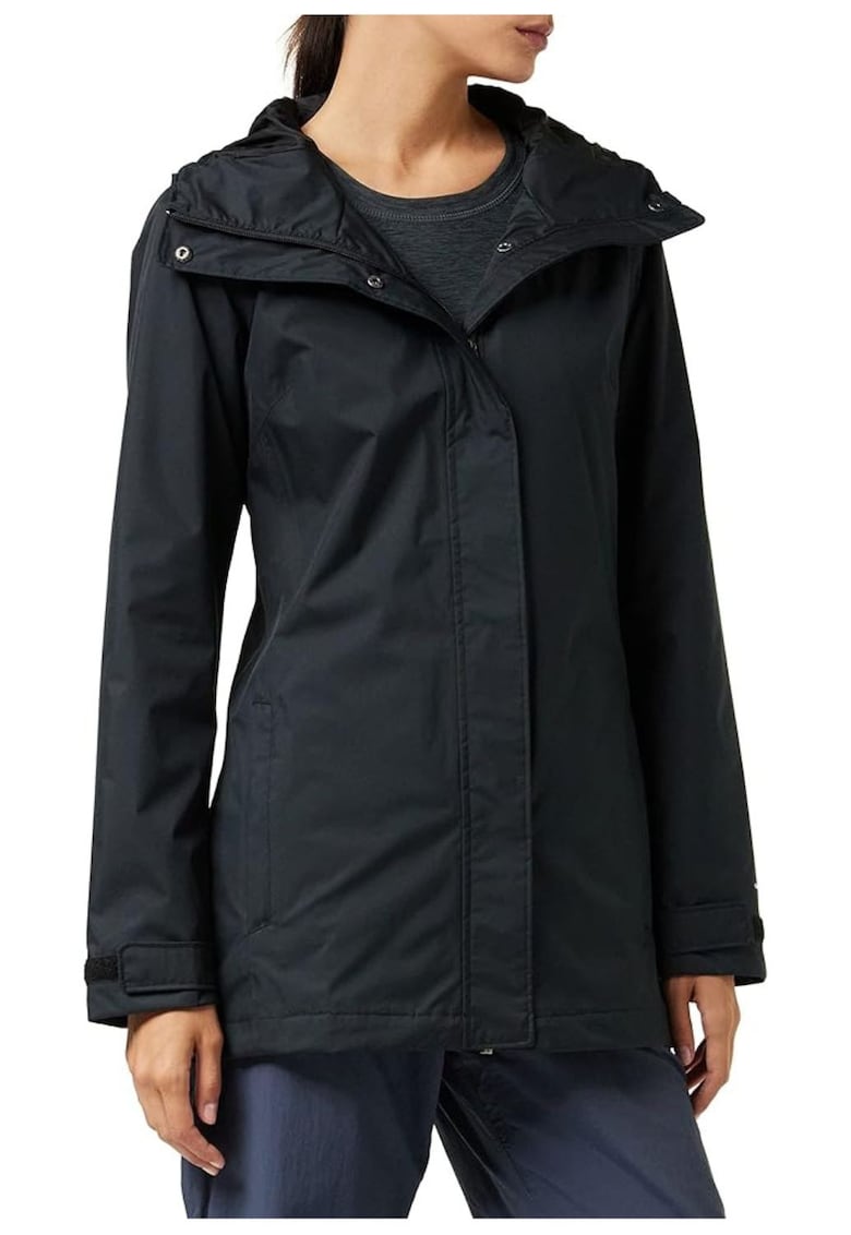 Jacheta de ploaie cu gluga reglabila -