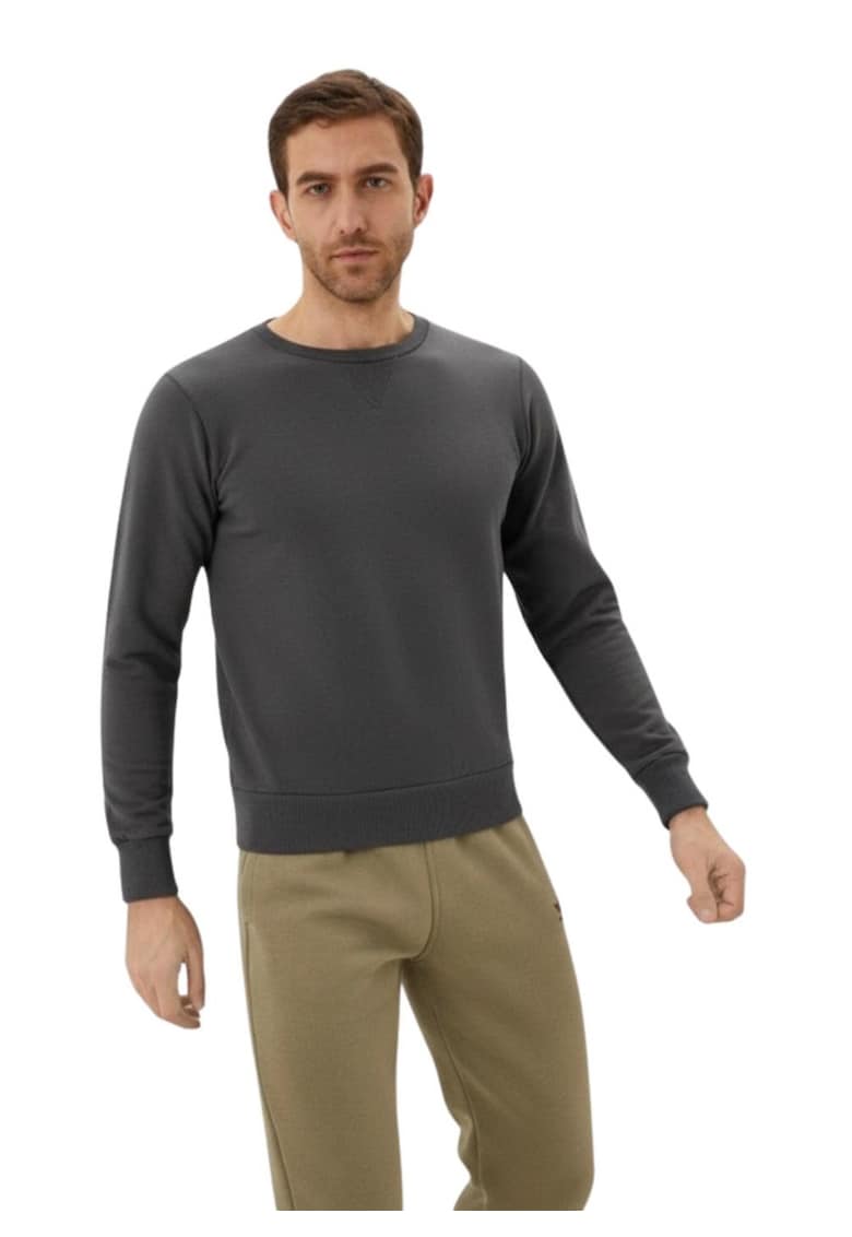 Bluza cu decolteu rotund Sata -