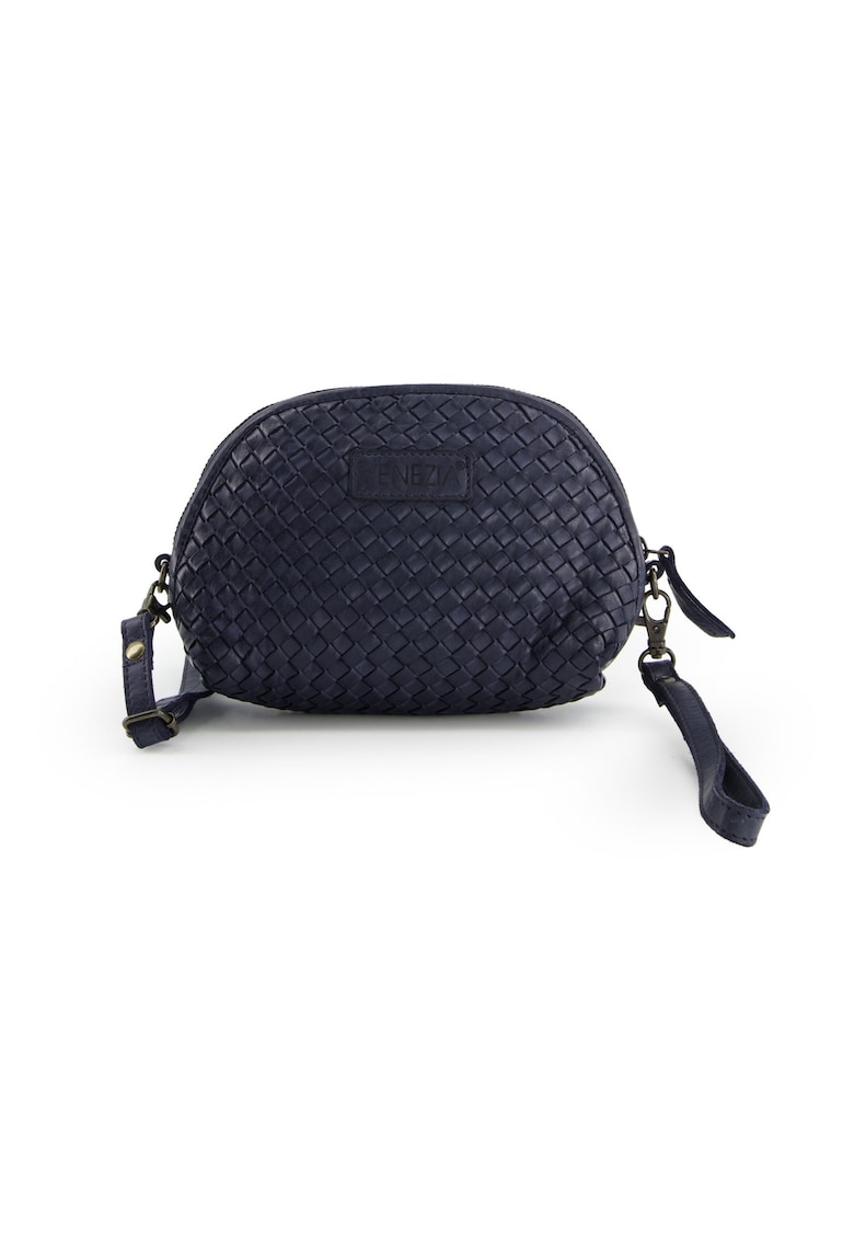 Geanta de umar din piele naturala cu curea detasabila