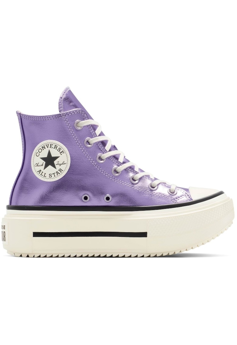 Tenisi unisex Chuck Taylor All Star Lift Double Stack Platform Metallic - Violet