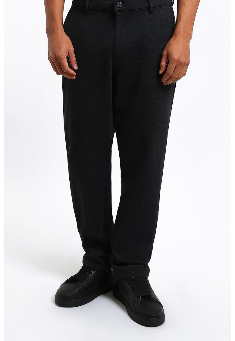 Pantaloni Chino cu buzunare oblice - Albastru ultramarin