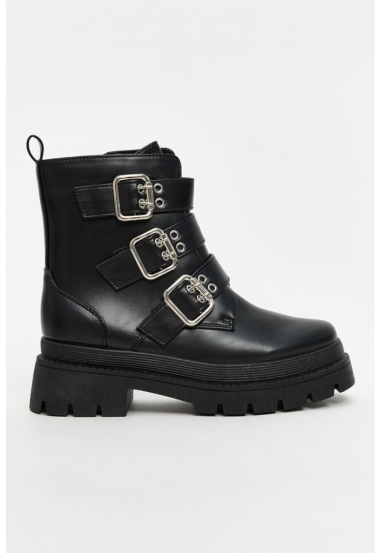 Ghete cu fermoar - Negru