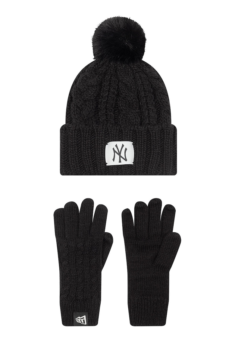 Set de ecaciula cu ciucure si manusi