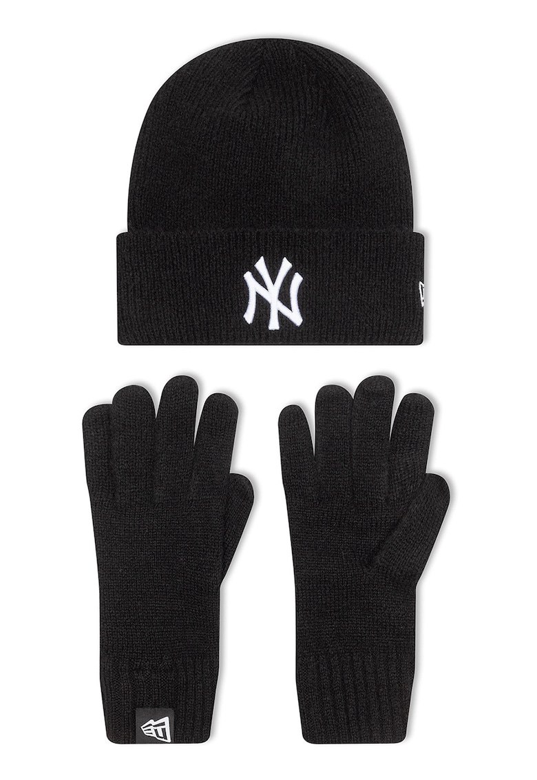 Set de caciula - manusi cu logo - 2 piese