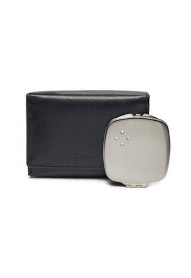 Portofel barbati - set cadou C610-1 - negru