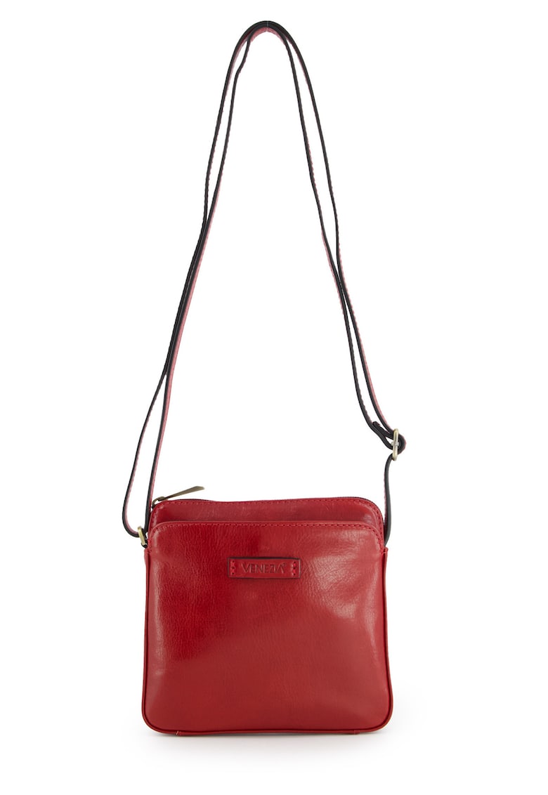 Geanta crossbody din piele cu bareta ajustabila