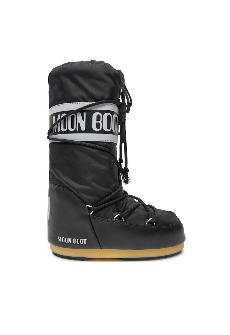 Cizme de zapada unisex piele ecologica - negru -