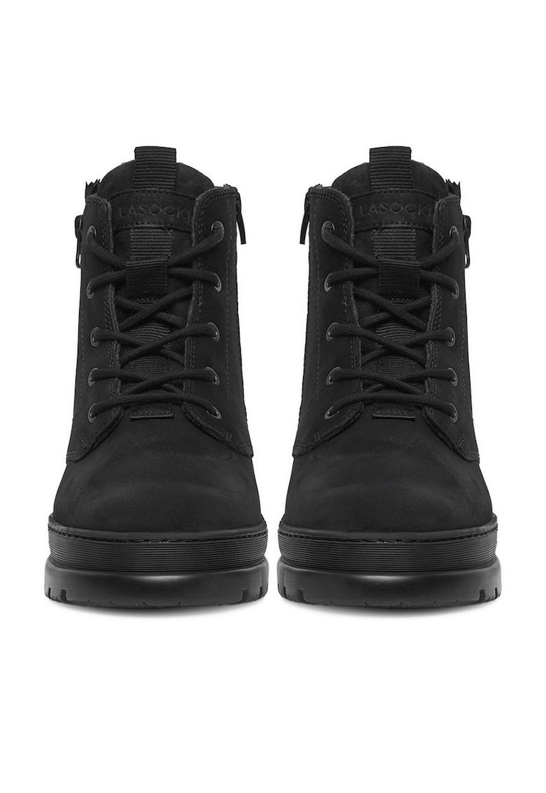 Ghete barbati - CEO-DINAR-01 - piele naturala - negru