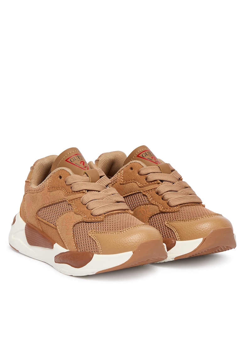 Pantofi copii - fete - piele ecologica - model G1V2 - culoare maro - GUESS - imagine 1