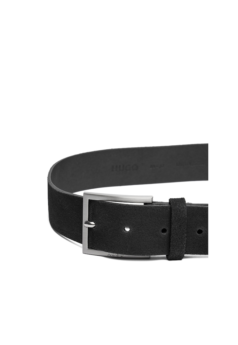 Piele naturala 85 Black 001 Curea pentru barbati Hugo Black 001 50497455 curea pentru barbati barbati
