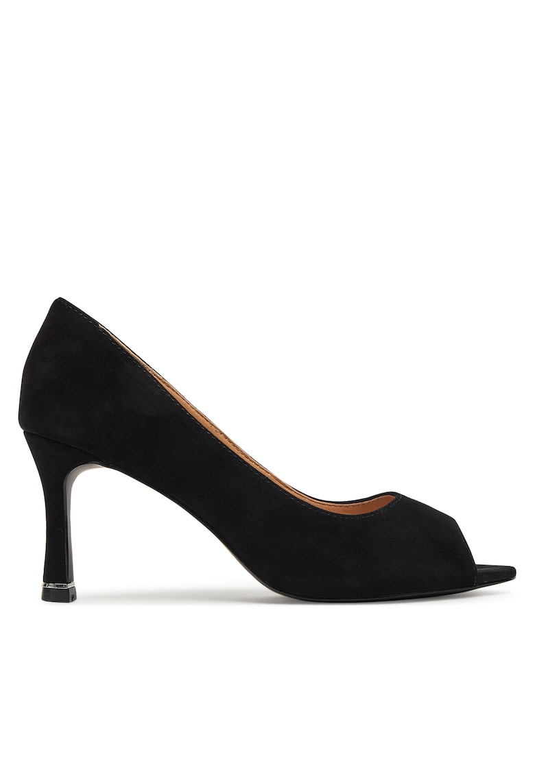 Pantofi dama - piele naturala - negru -
