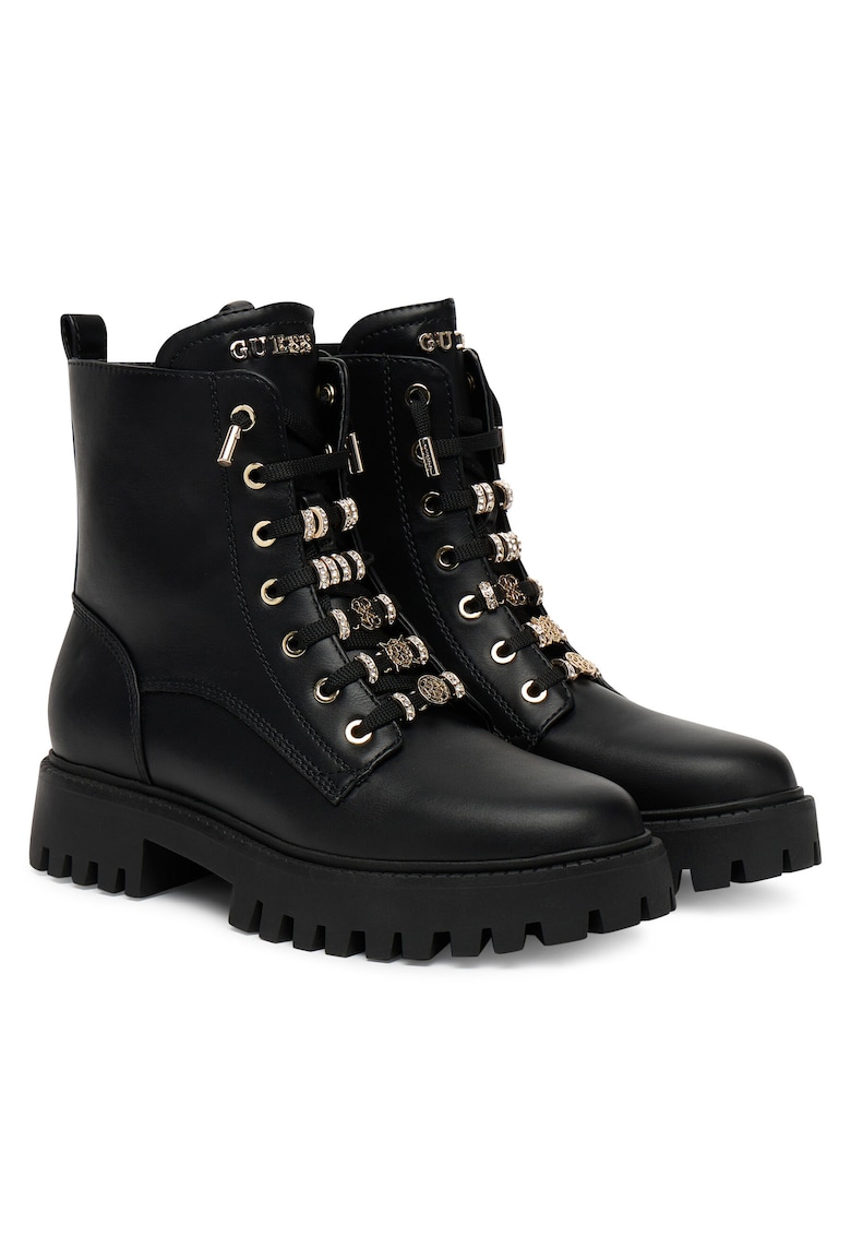 Guess Ghete dama trapery BLACK - 41 EU - piele ecologica