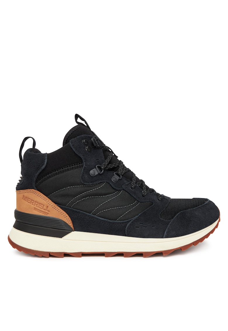 Merrell Ghete sport barbati Black Alpine 83 - piele naturala - negru