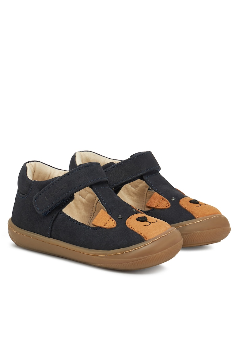 Espadrile copii - bleumarin - piele naturala