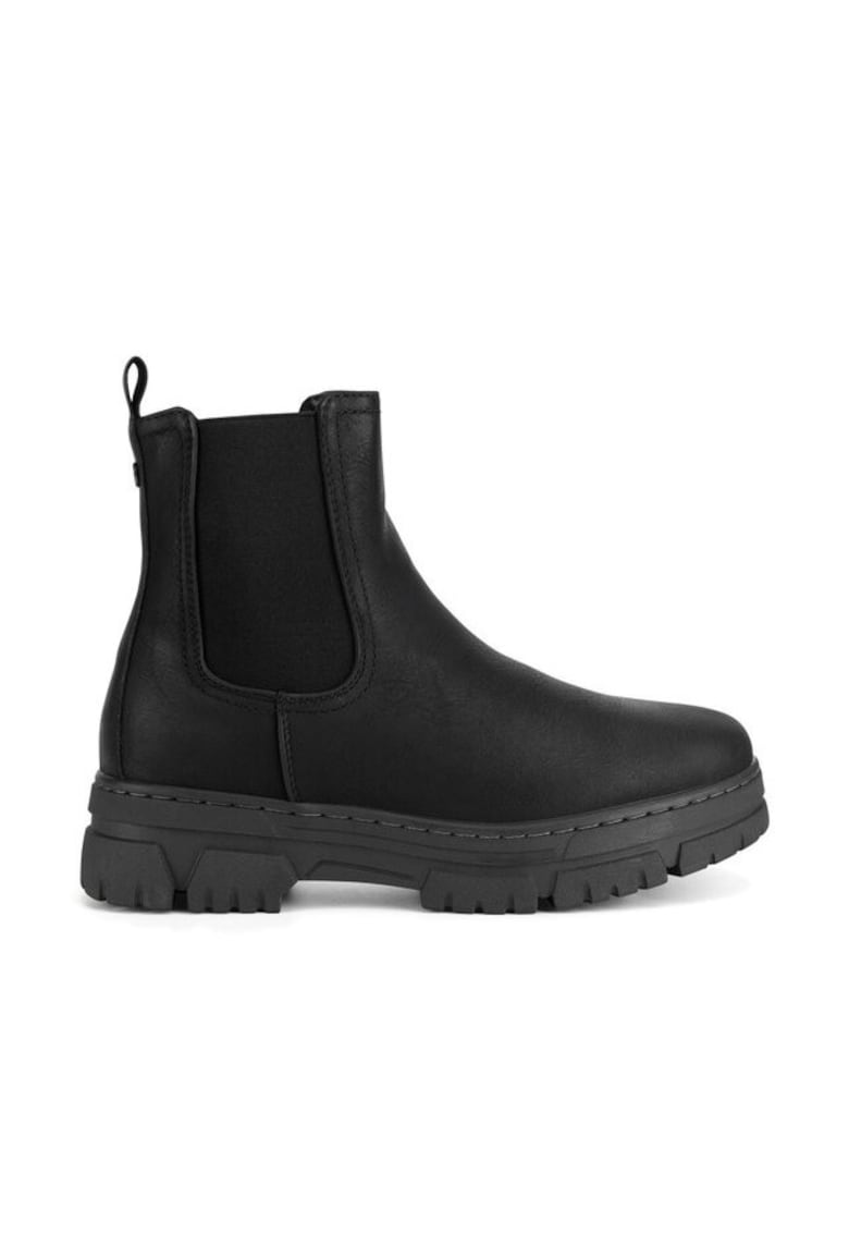 Ghete dama WS6385-01 - negru - sintetic