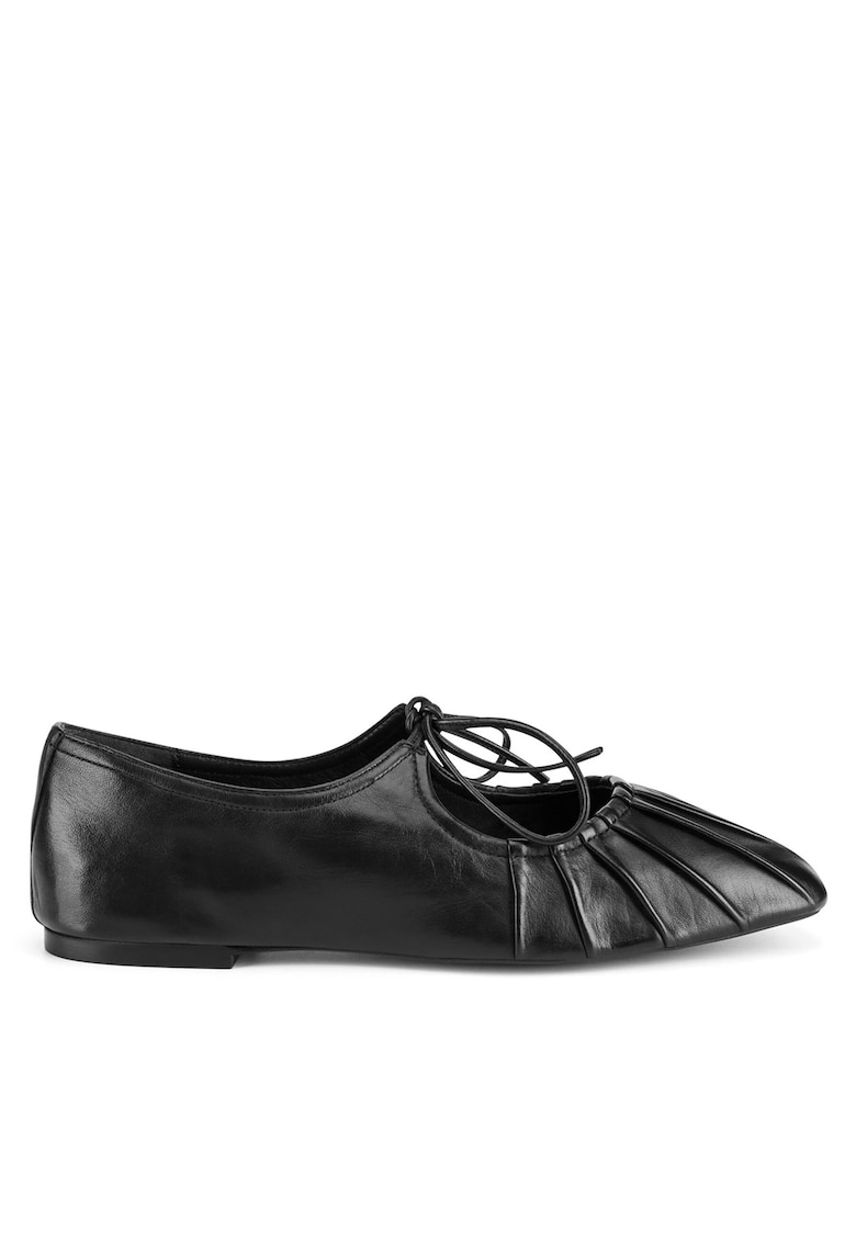 Balerini dama piele naturala - negri