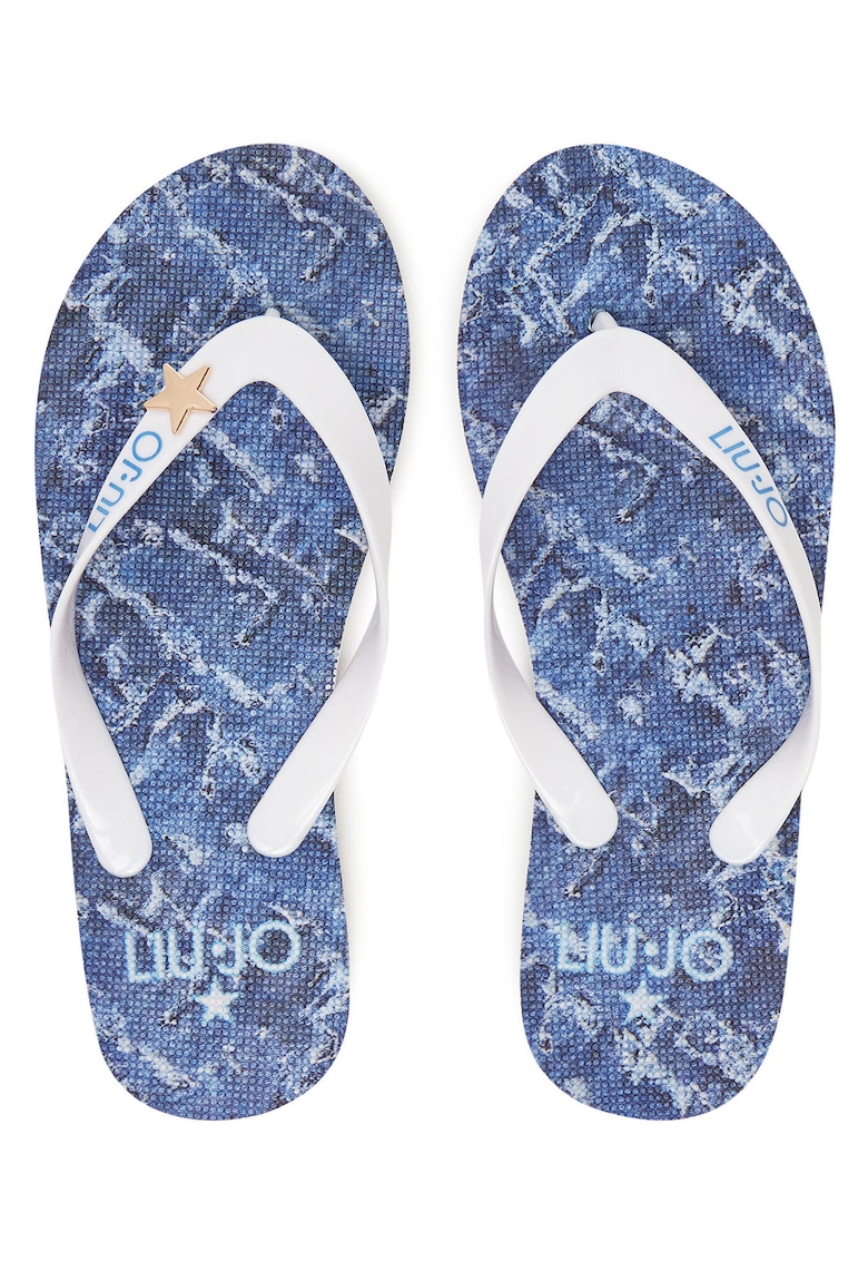 Slapi model St.Jeans M9144 - albastru