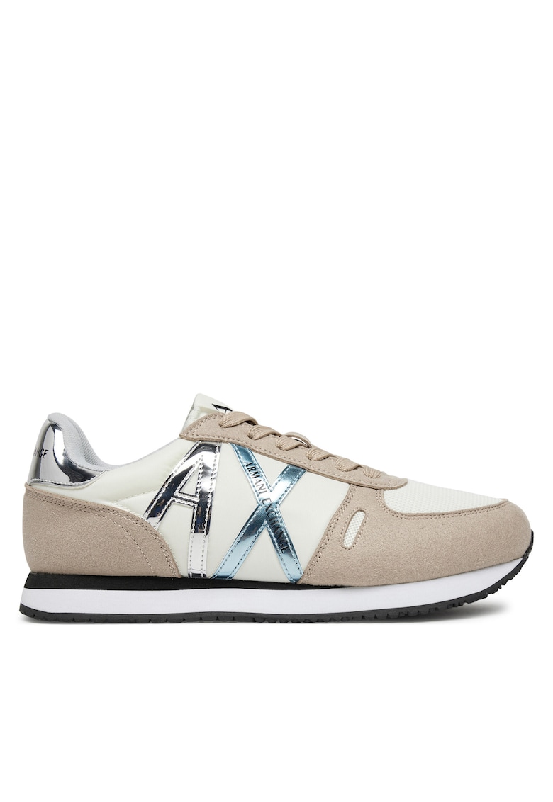 Pantofi sport dama multicolor - piele ecologica