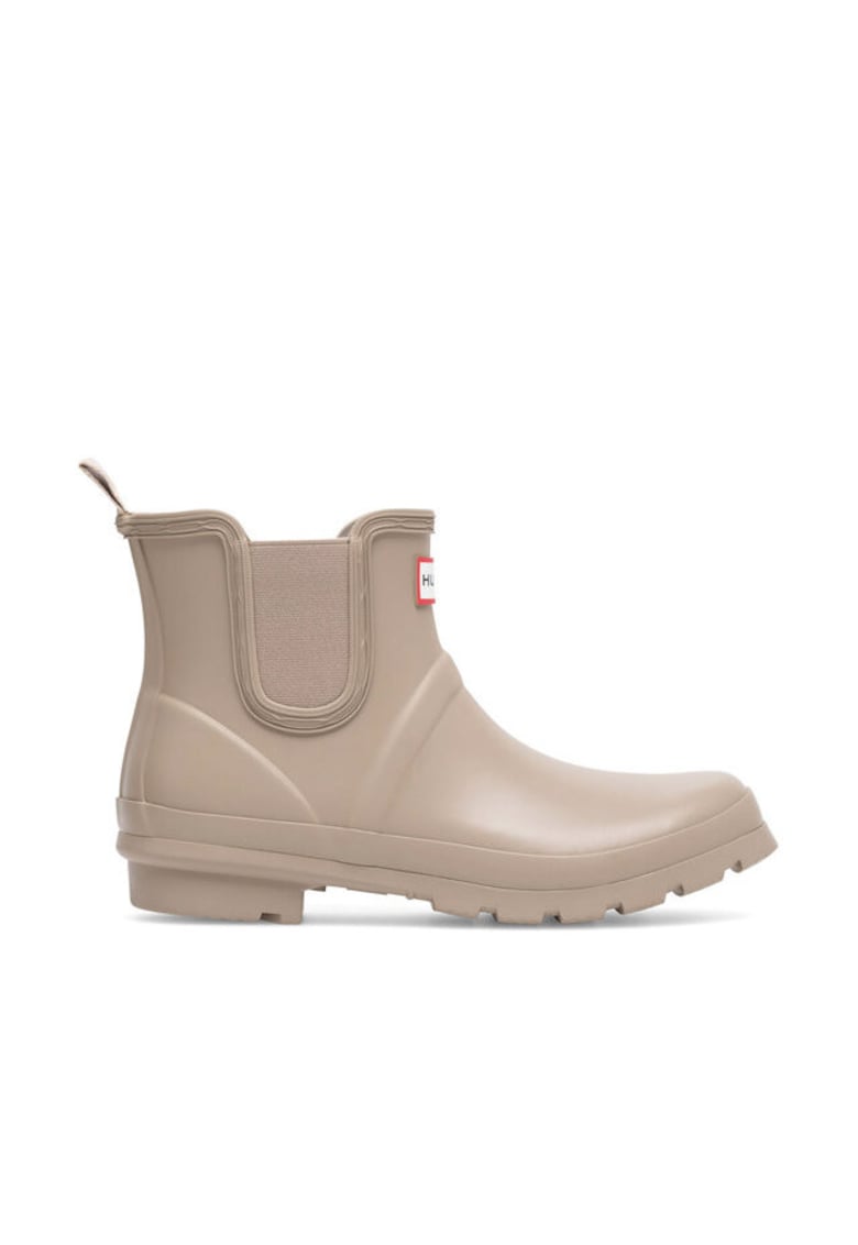 Botine dama - de cauciuc - bej