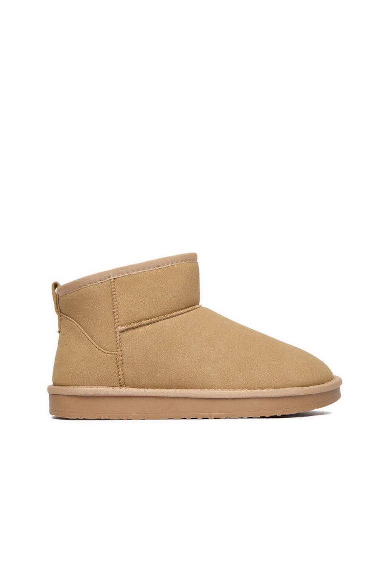 Botine dama - bej - sintetic - CEO-SALMA HYBJL22110 -