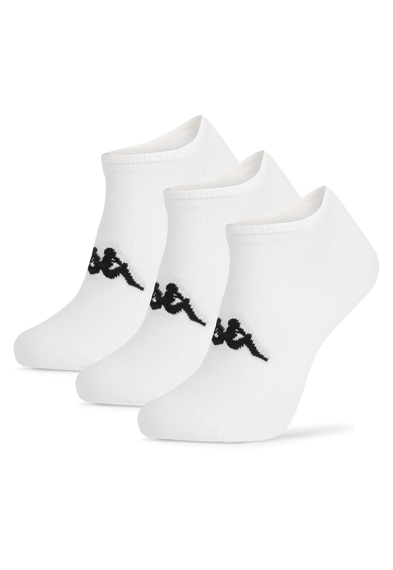 Sosete sport unisex - alb - set 3 perechi - 43-45 EU