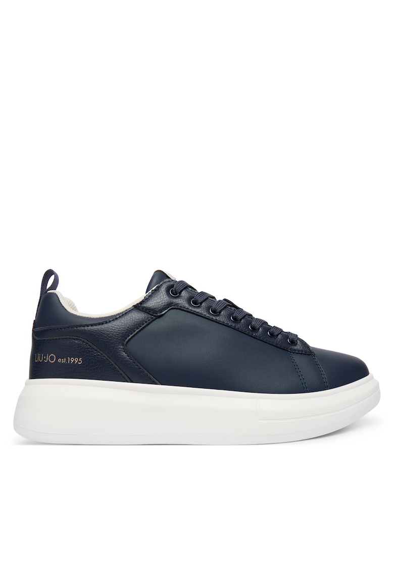Tenisi barbati bleumarin - piele naturala - Bleumarin