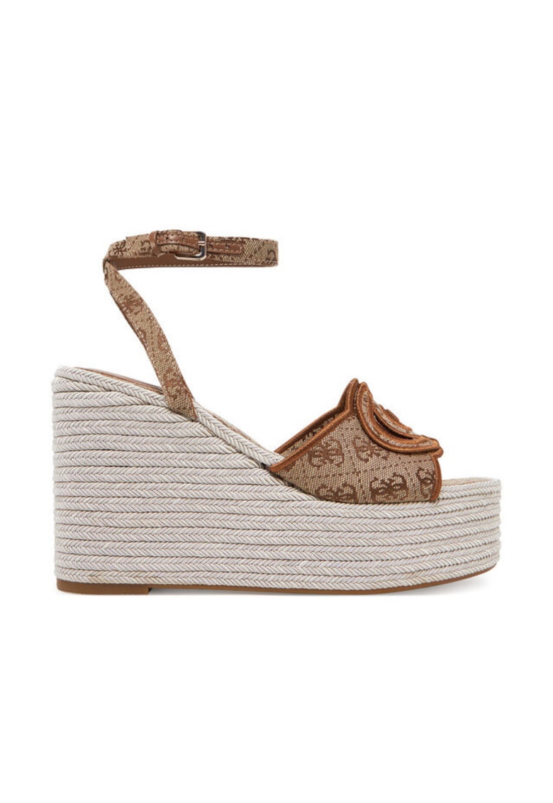 Sandale dama BEIBR FLJTEE FAL04 - tesatura - culoare maro/ bej