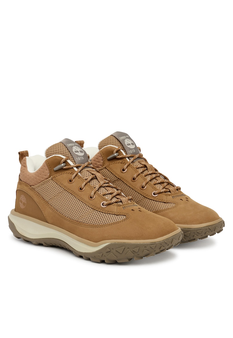 Tenisi barbati Timbercush Motion 7 - culoare maro - tesatura