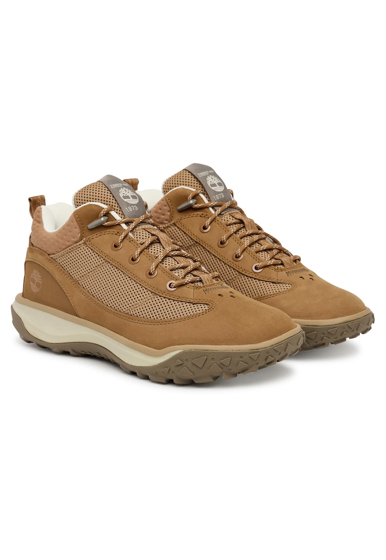 Tenisi barbati Timbercush Motion 7 - culoare maro - tesatura