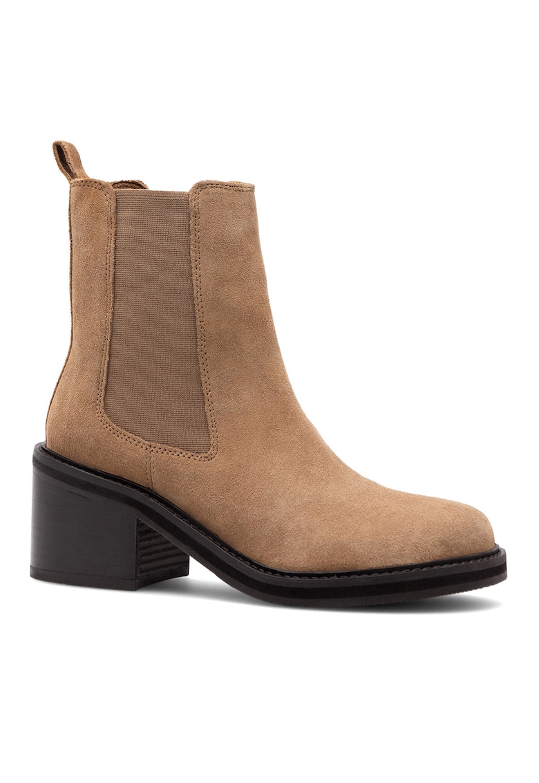 Botine dama KAP-C1048-01SB - Piele naturala - Bej
