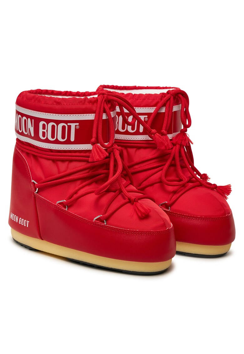 Ghete unisex piele ecologica - rosu - model 80D1409340