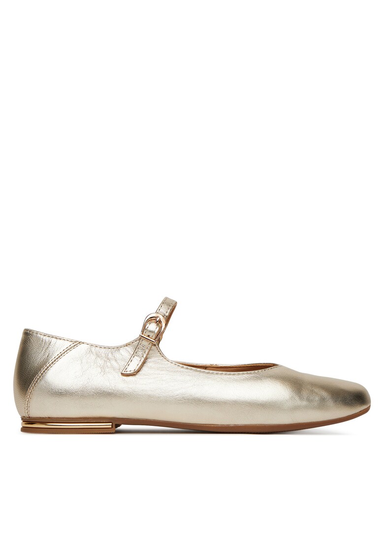 Balerini dama ARABELLA - piele naturala - auriu