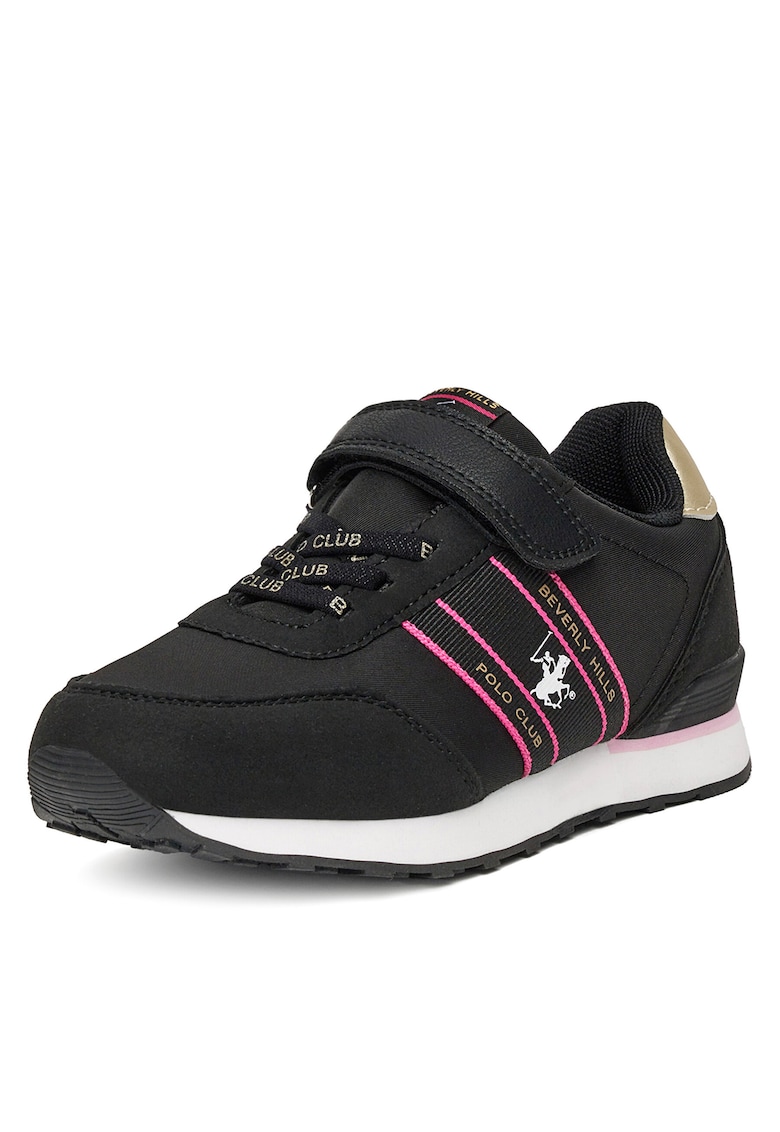 Tenisi copii - negru - textil -