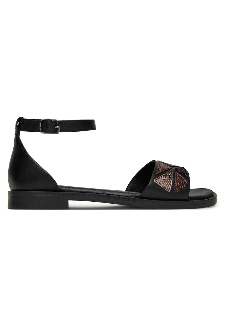 Sandale dama - RST-EMIE-01 - piele naturala - negru