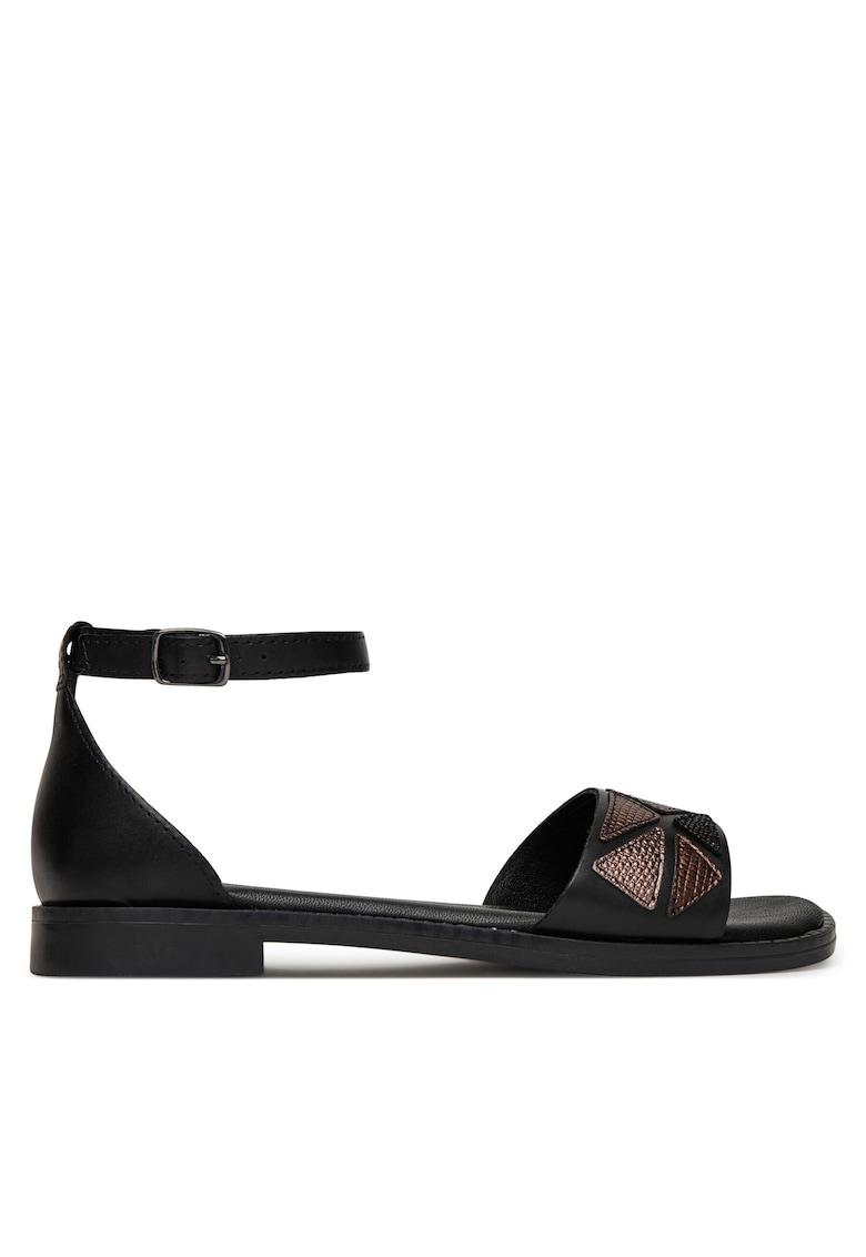 Sandale dama - RST-EMIE-01 - piele naturala - negru