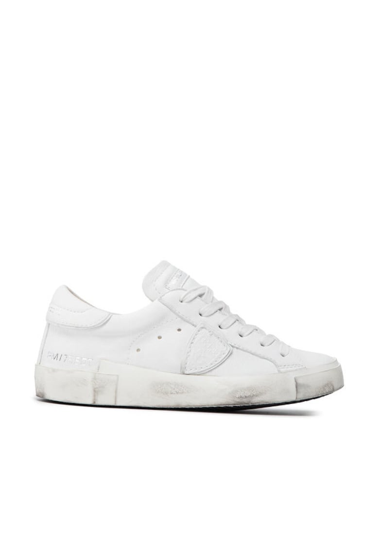 Tenisi dama Prsx PRLD 1012 - piele naturala - alb