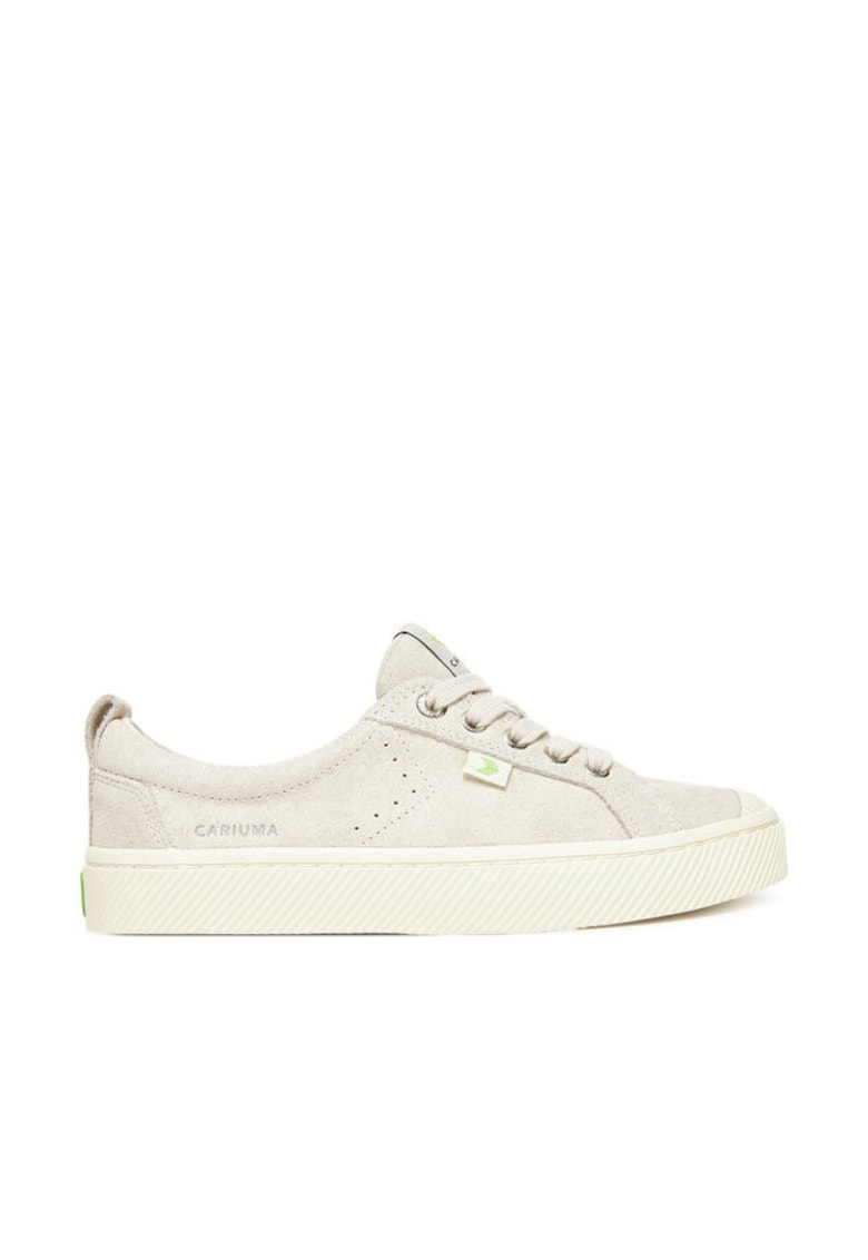 Tenisi unisex Vintage White - piele naturala - alb