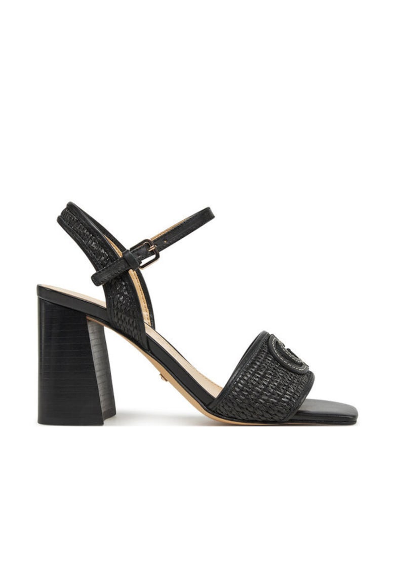 Sandale dama - FLJGNK FAB03 - negru - tesatura -