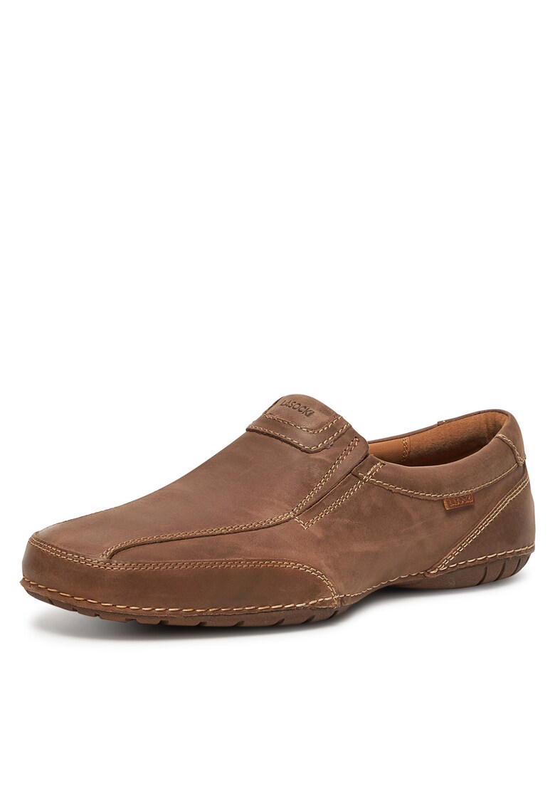 Pantofi barbati - piele naturala - maro -