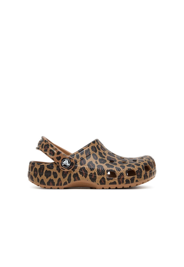 Saboti fete - Plastic - Leopard