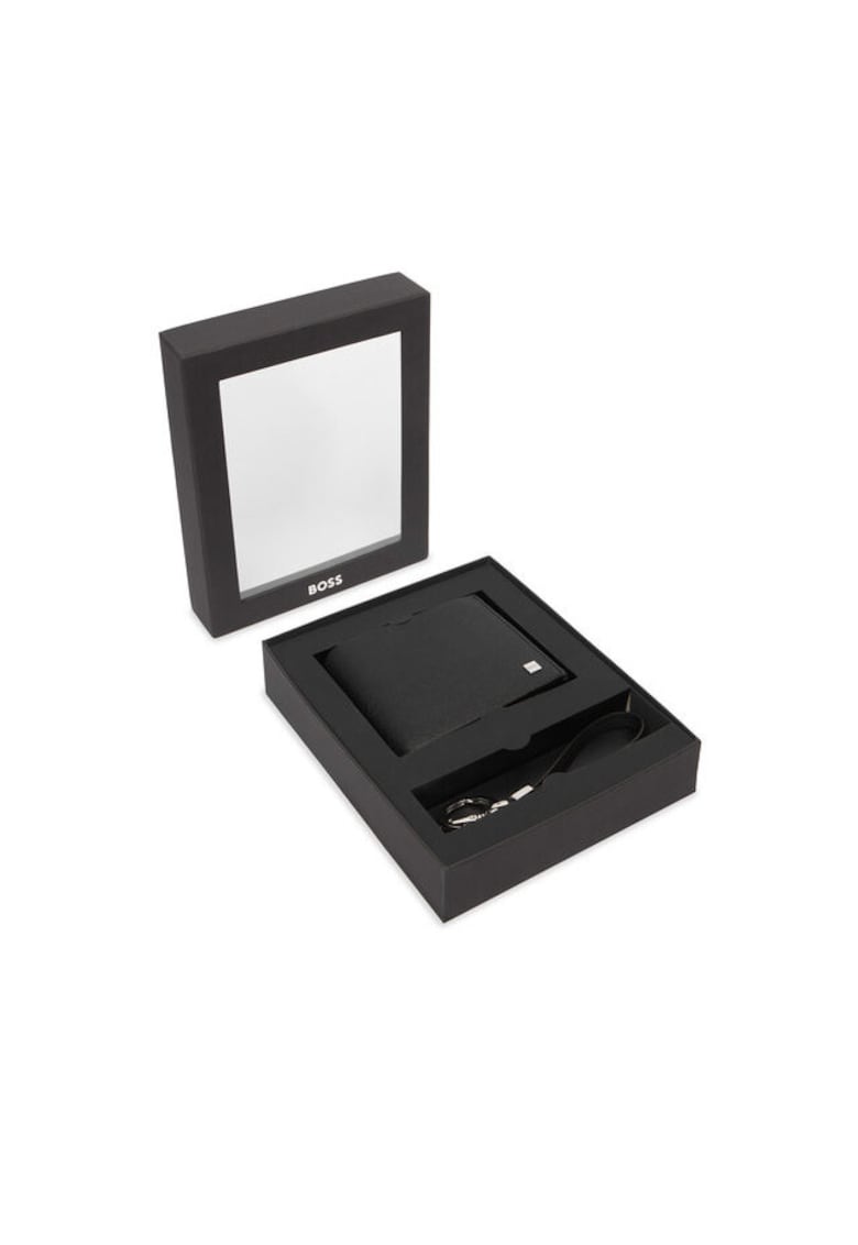 Portofel barbati Black 001 - piele ecologica - 50558775