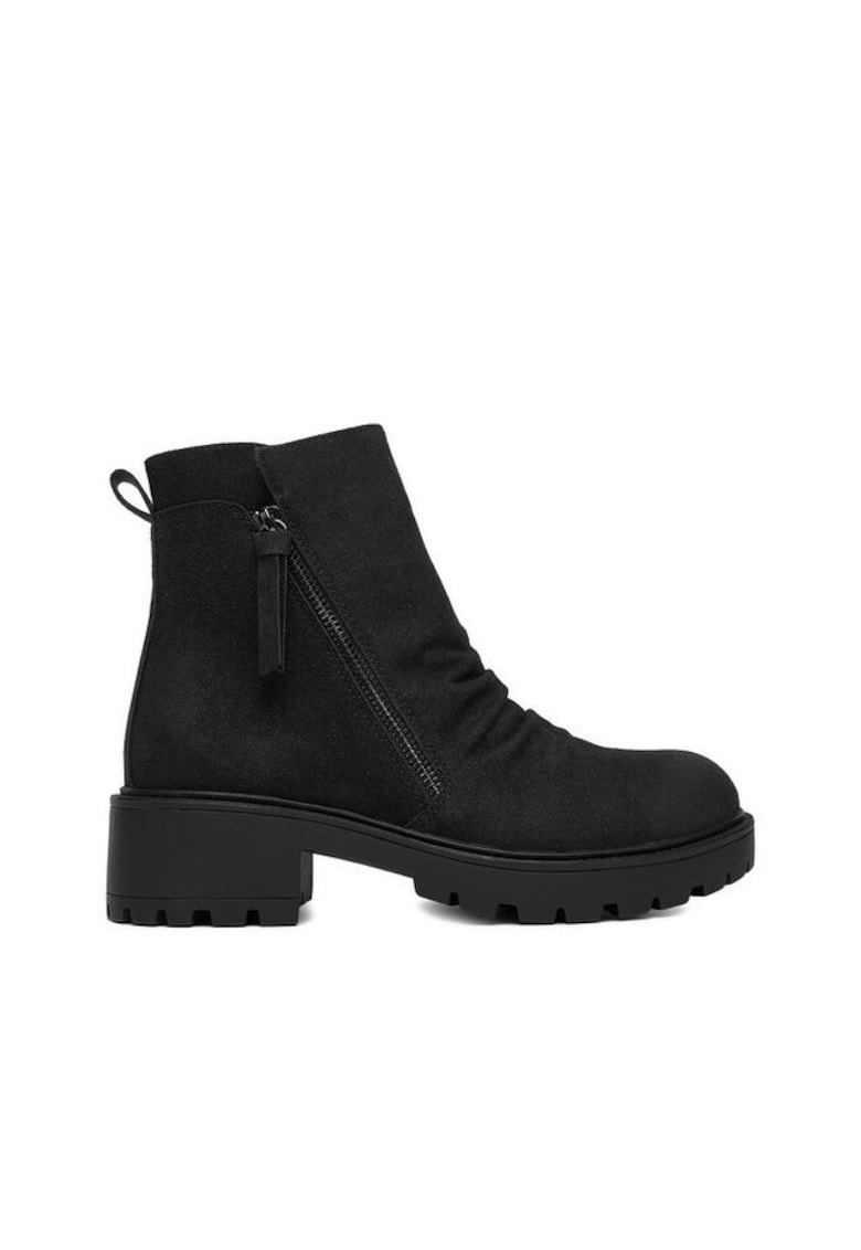 Botine dama CEO-HY8007S-1 - Textil - Negru