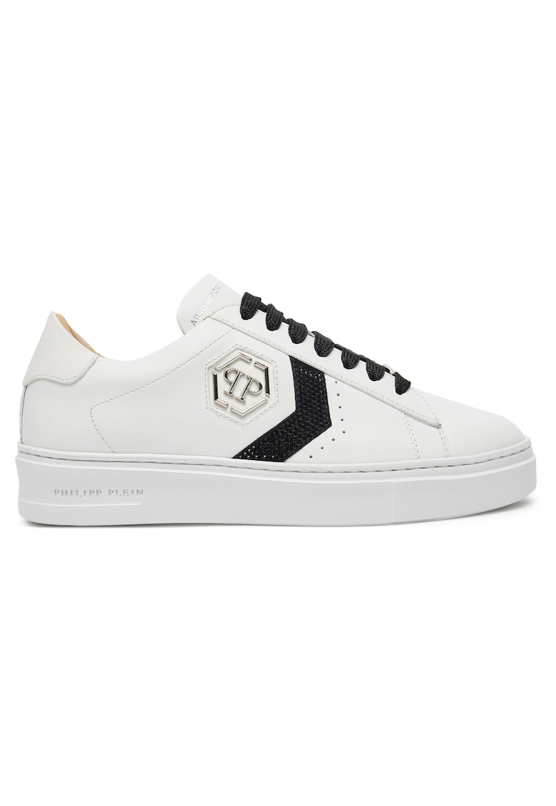 Philipp Plein Tenisi dama AADS USC0678 PLE075N - piele naturala - alb